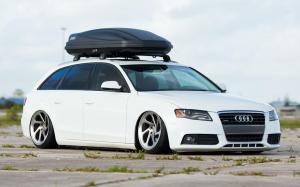 Audi A4 Avant 2.0T Quattro on Vossen Wheels (LC-108T) 2016 года